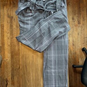 a new day Black and White Checkered woman’s Pants
